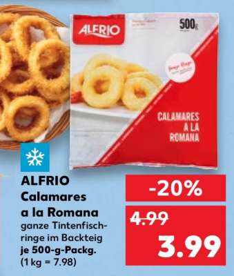 ALFRIO Calamares a la Romana