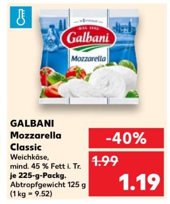 GALBANI Mozzarella Classic