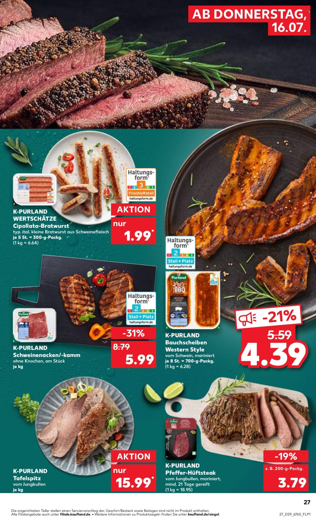 Kaufland Prospekte  - 16.07.2026 - 22.07.2026. Seite 27