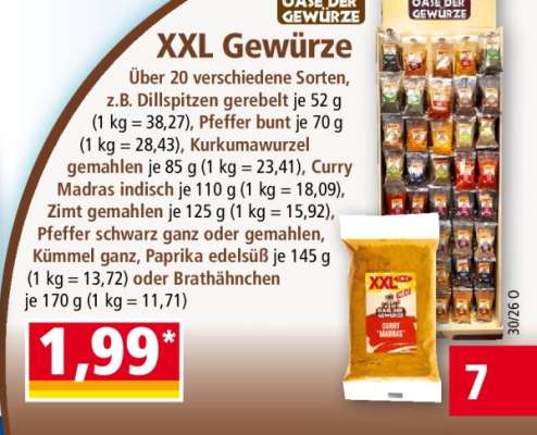 XXL Gewürze
