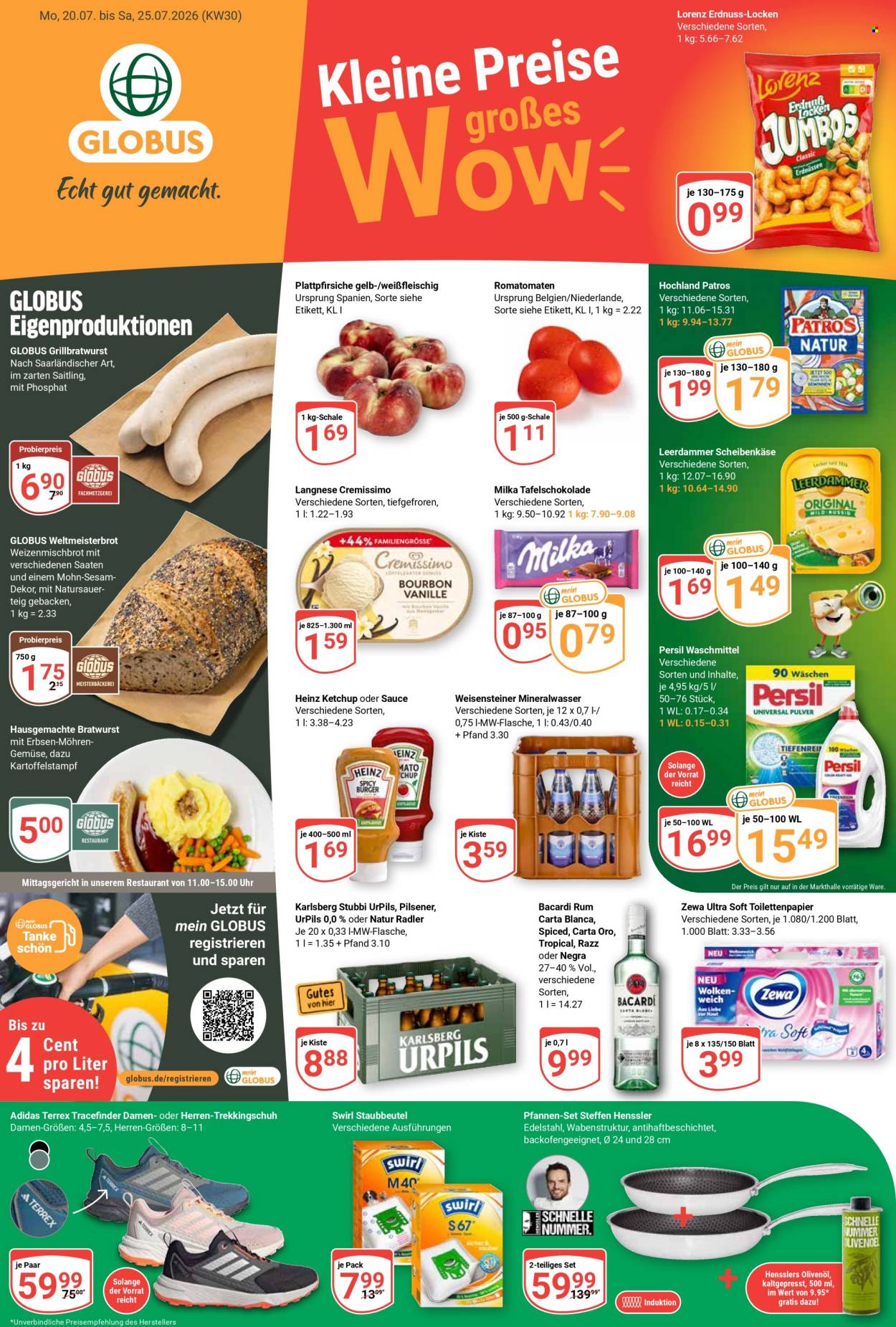 Globus Prospekte  - 20.07.2026 - 25.07.2026. Seite 1