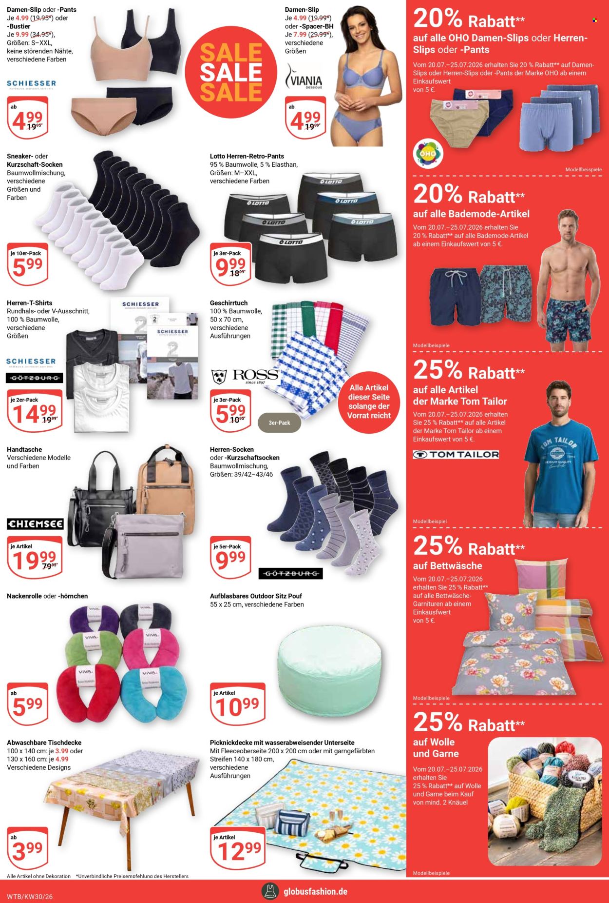 Globus Prospekte  - 20.07.2026 - 25.07.2026. Seite 19