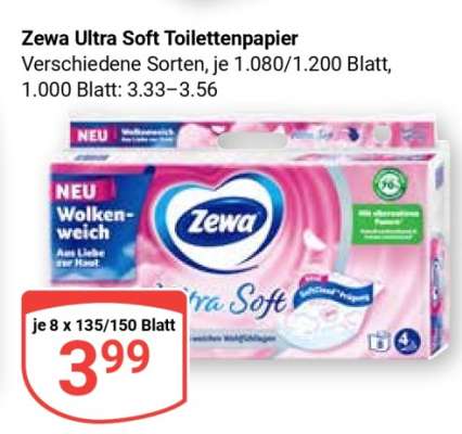 Zewa Ultra Soft Toilettenpapier