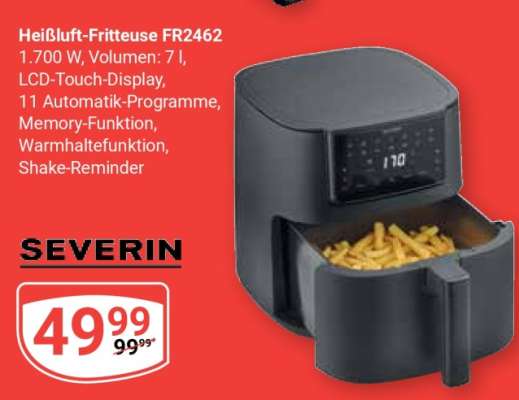 Heißluft-Fritteuse FR2462