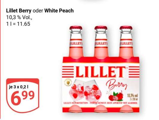 Lillet Berry oder White Peach