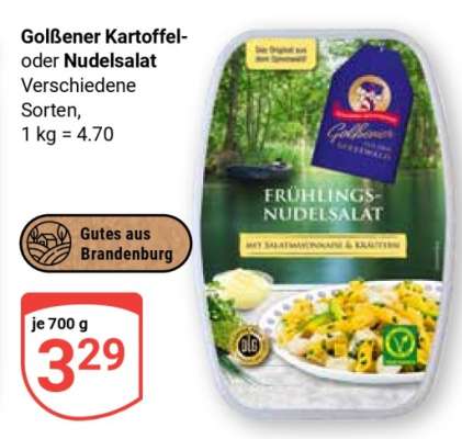Golßener Kartoffel- oder Nudelsalat