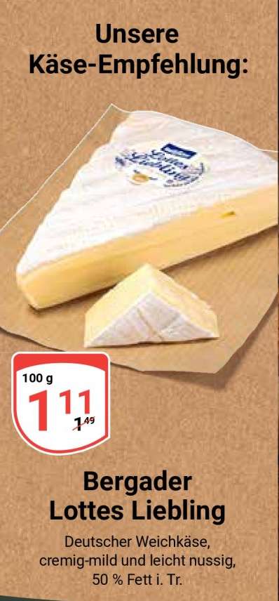 Bergader Lottes Liebling