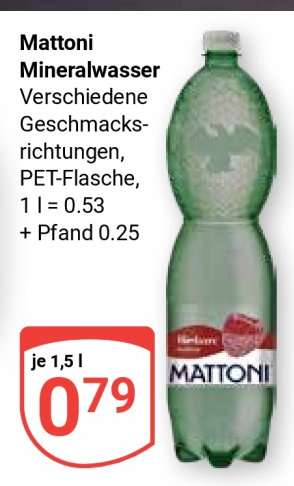 Mattoni Mineralwasser