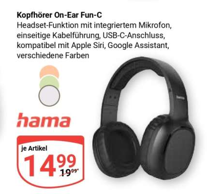 Kopfhörer On-Ear Fun-C