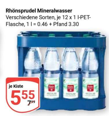 Rhönsprudel Mineralwasser