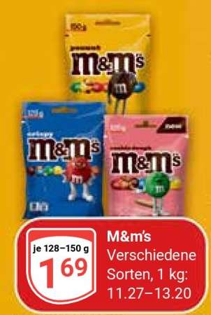 M&M’s*