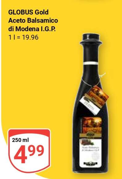 GLOBUS Gold Aceto Balsamico di Modena I.G.P.