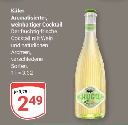 Käfer Aromatisierter, weinhaltiger Cocktail