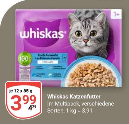 Whiskas Katzenfutter