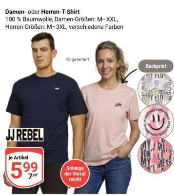 Damen- oder Herren- T-Shirt
