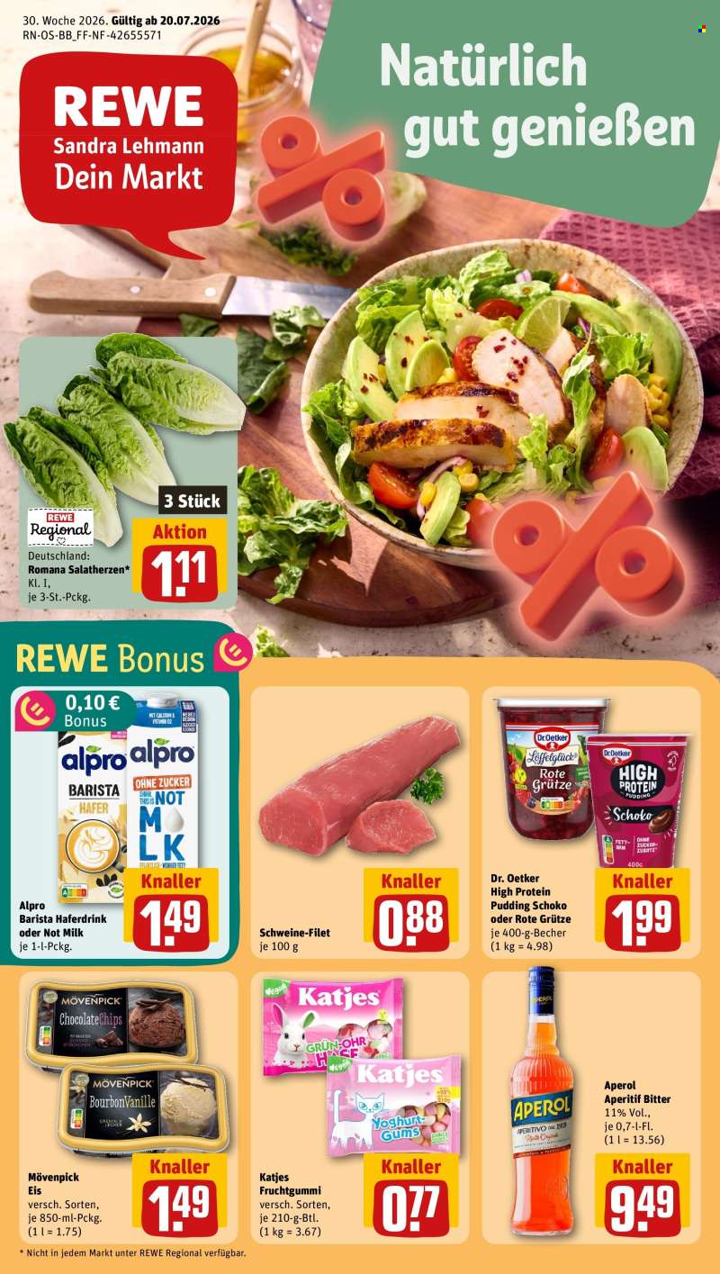 Prospekte REWE - 20.07.2026 - 26.07.2026.