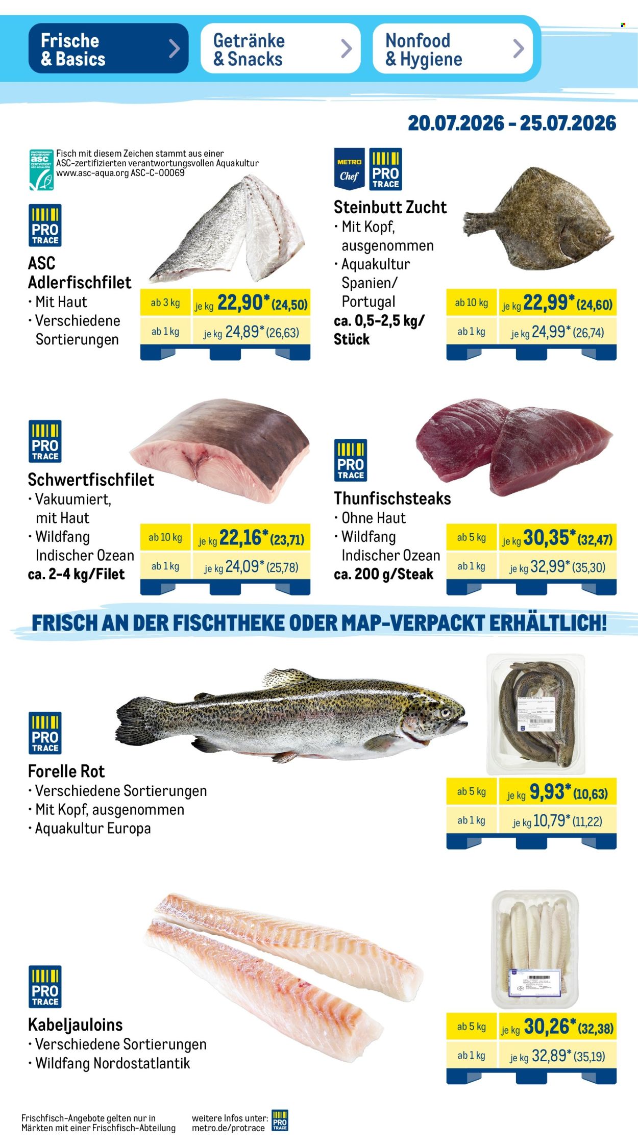 Metro Prospekte  - 20.07.2026 - 25.07.2026. Seite 7