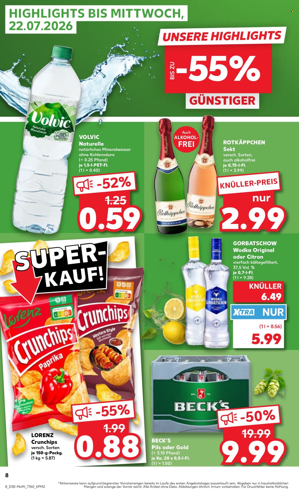 Kaufland Prospekte  - 20.07.2026 - 22.07.2026. Seite 8