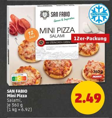 SAN FABIO Mini Pizza