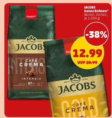JACOBS Ganze Bohnen