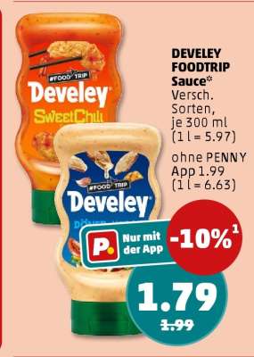 Develey Foodtrip Sauce