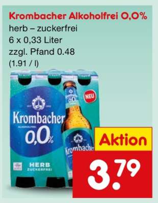 Krombacher Alkoholfrei 0,0%