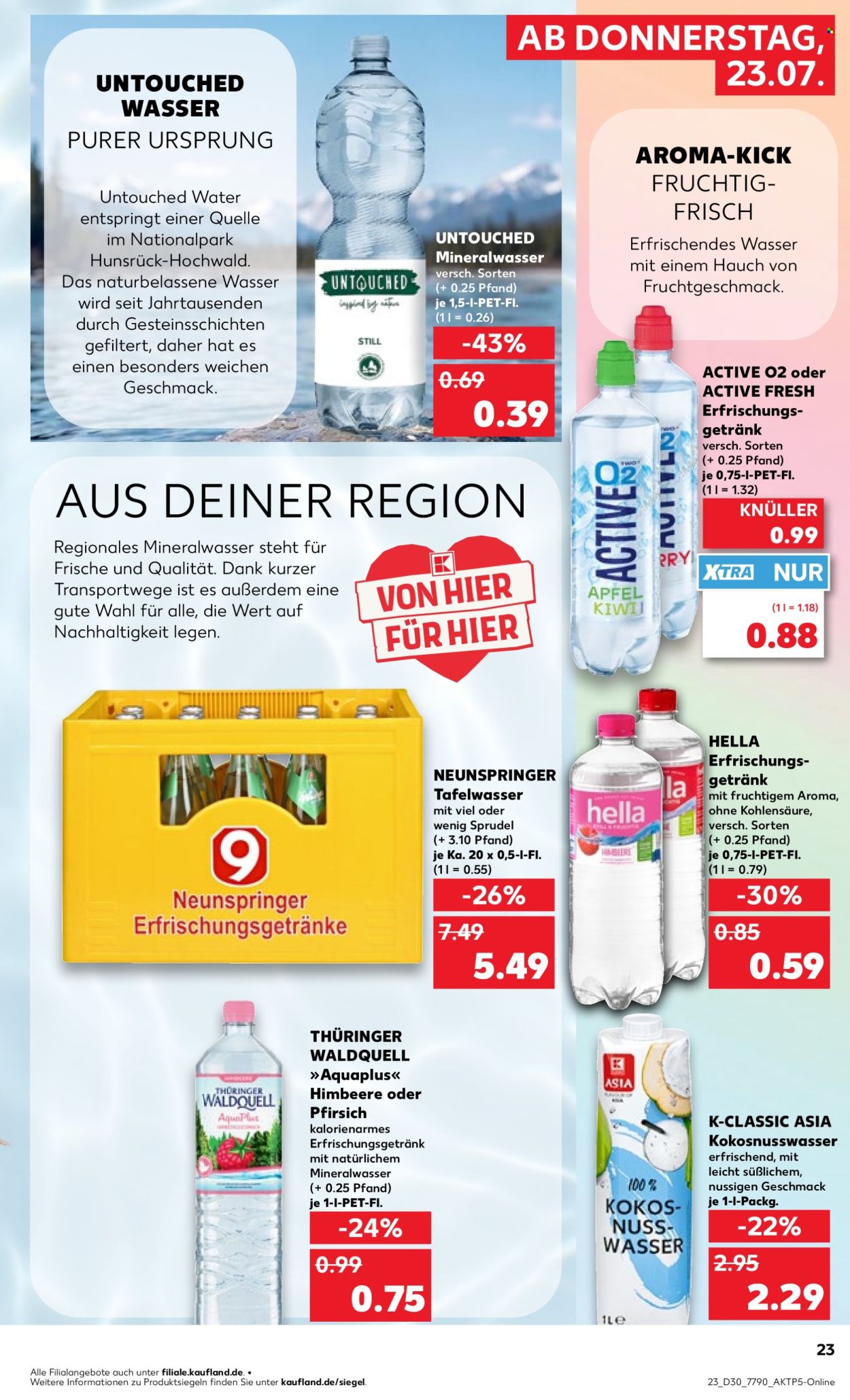 Kaufland Prospekte  - 23.07.2026 - 29.07.2026. Seite 23