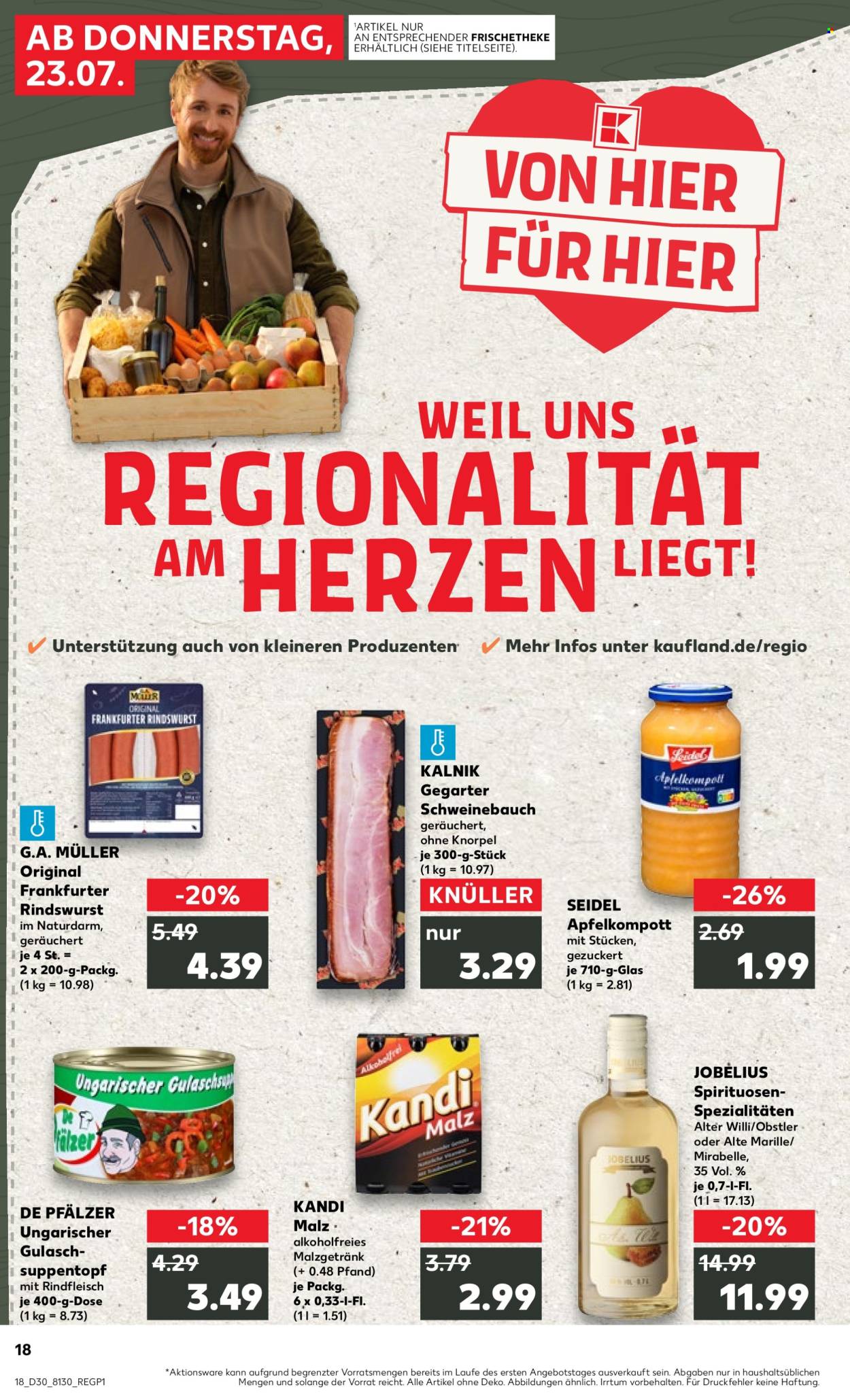Kaufland Prospekte  - 23.07.2026 - 29.07.2026. Seite 18