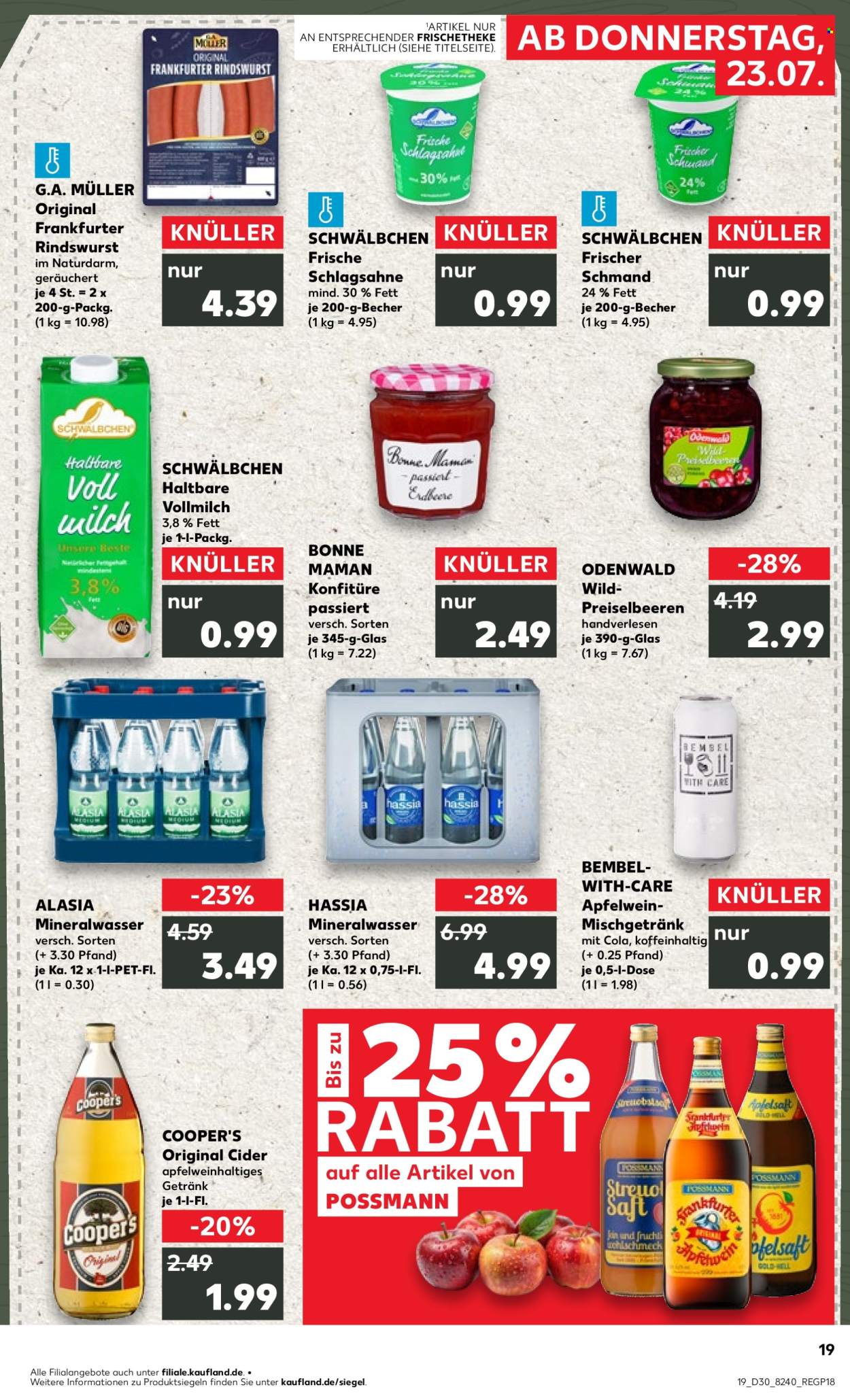 Kaufland Prospekte  - 23.07.2026 - 29.07.2026. Seite 19
