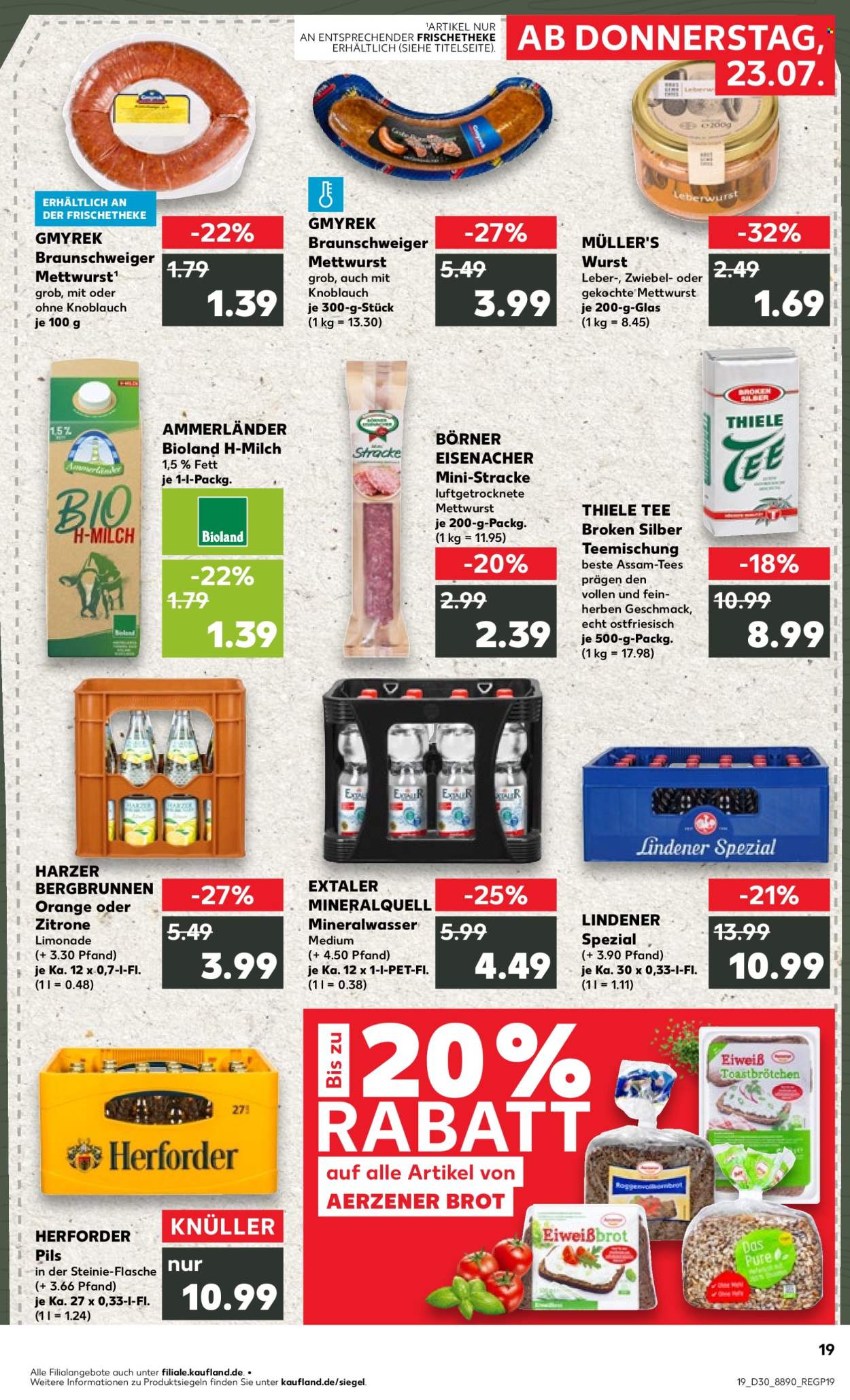 Kaufland Prospekte  - 23.07.2026 - 29.07.2026. Seite 19