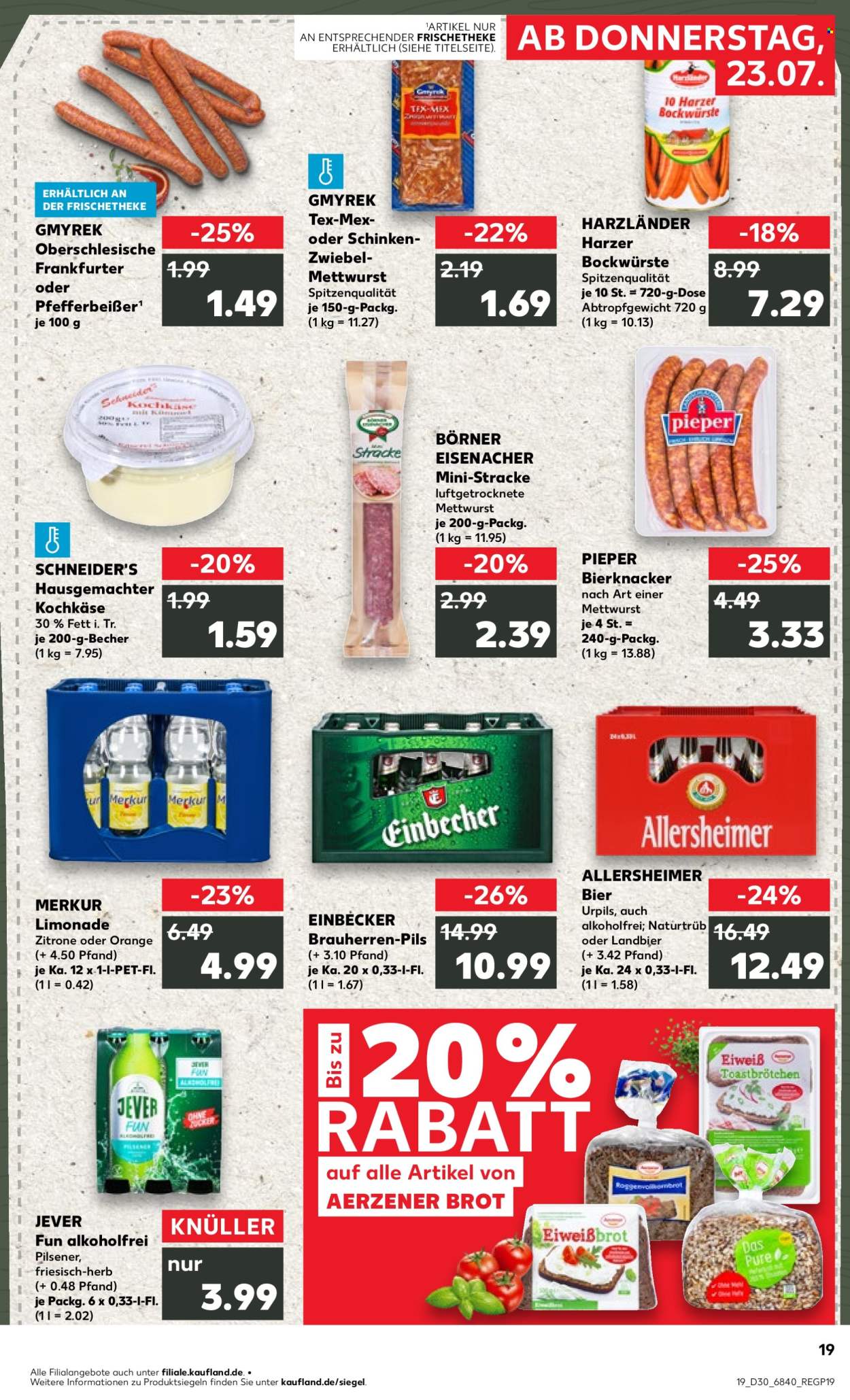 Kaufland Prospekte  - 23.07.2026 - 29.07.2026. Seite 19