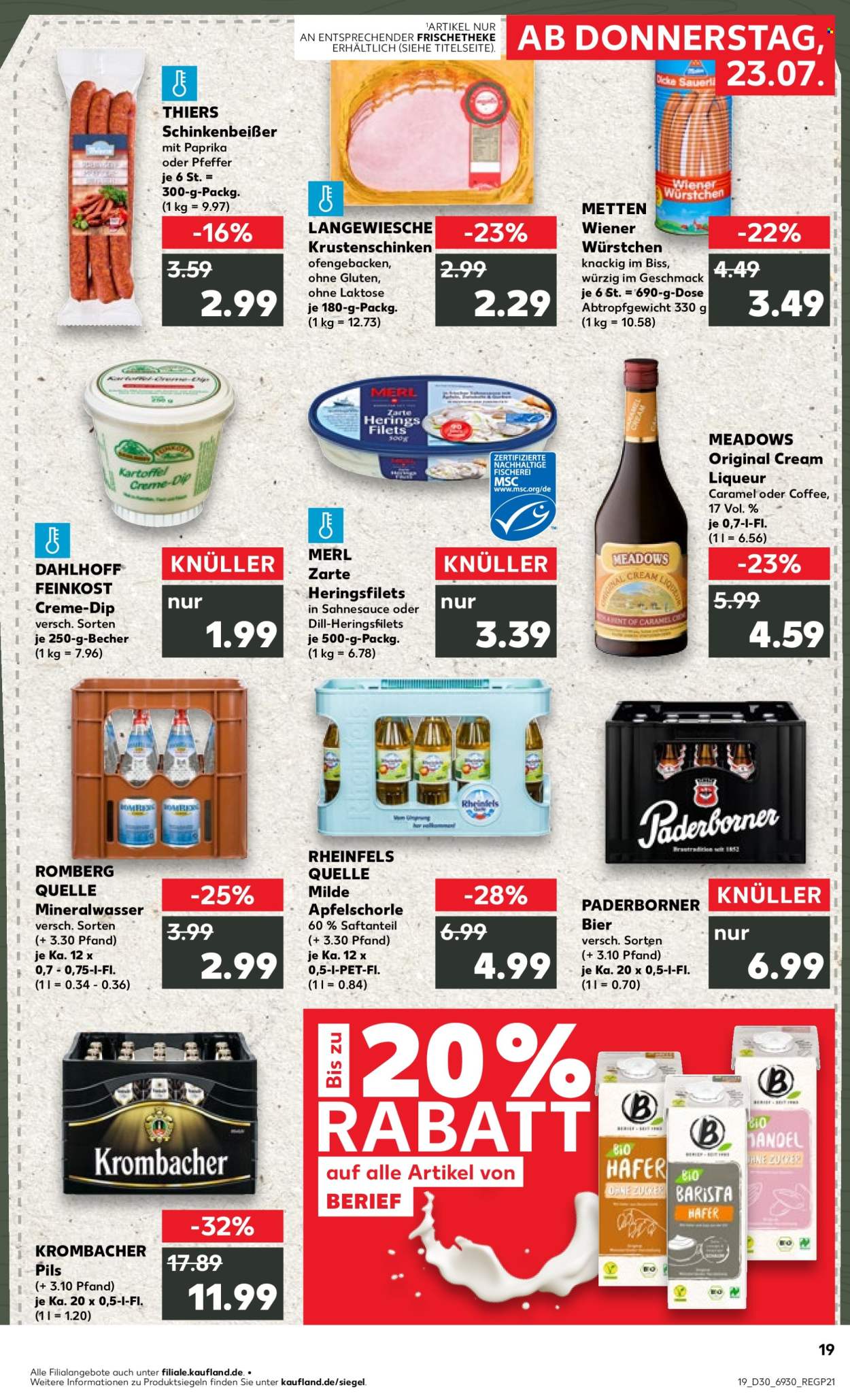Kaufland Prospekte  - 23.07.2026 - 29.07.2026. Seite 19