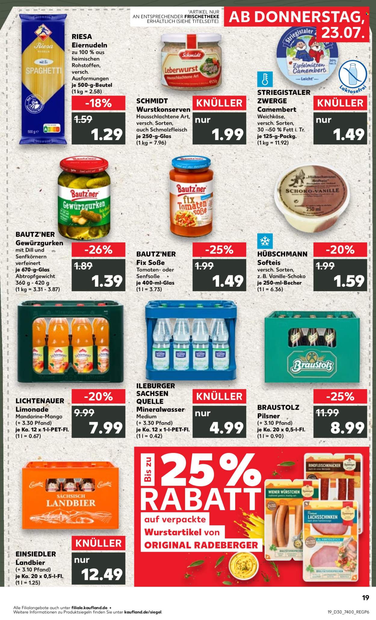Kaufland Prospekte  - 23.07.2026 - 29.07.2026. Seite 19