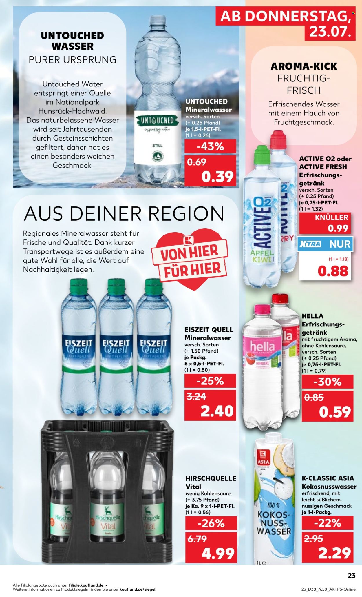 Kaufland Prospekte  - 23.07.2026 - 29.07.2026. Seite 23