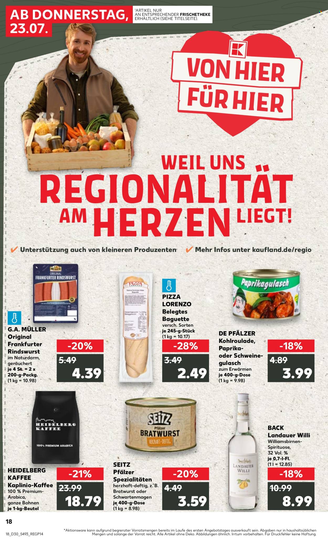 Kaufland Prospekte  - 23.07.2026 - 29.07.2026. Seite 18