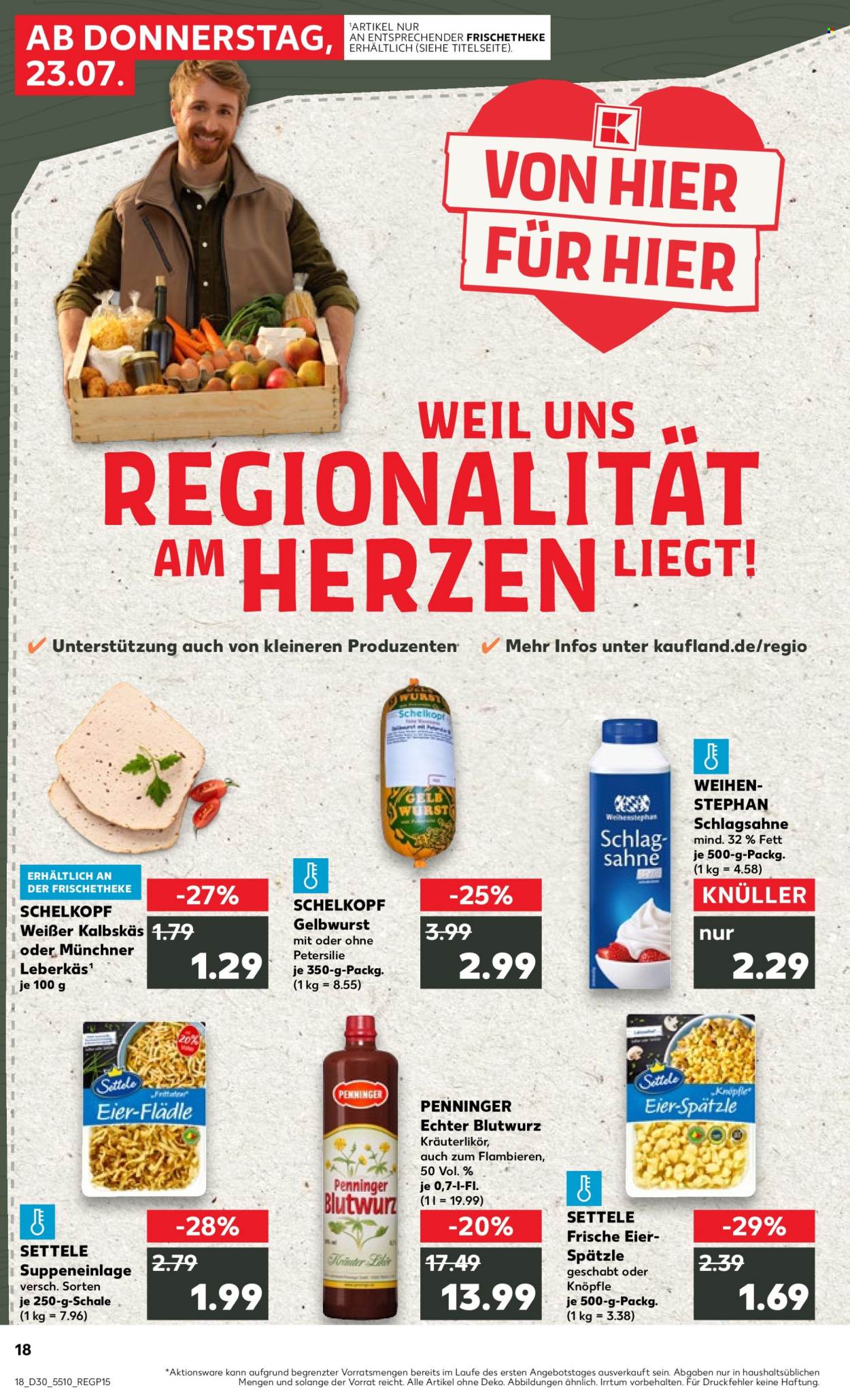 Kaufland Prospekte  - 23.07.2026 - 29.07.2026. Seite 18