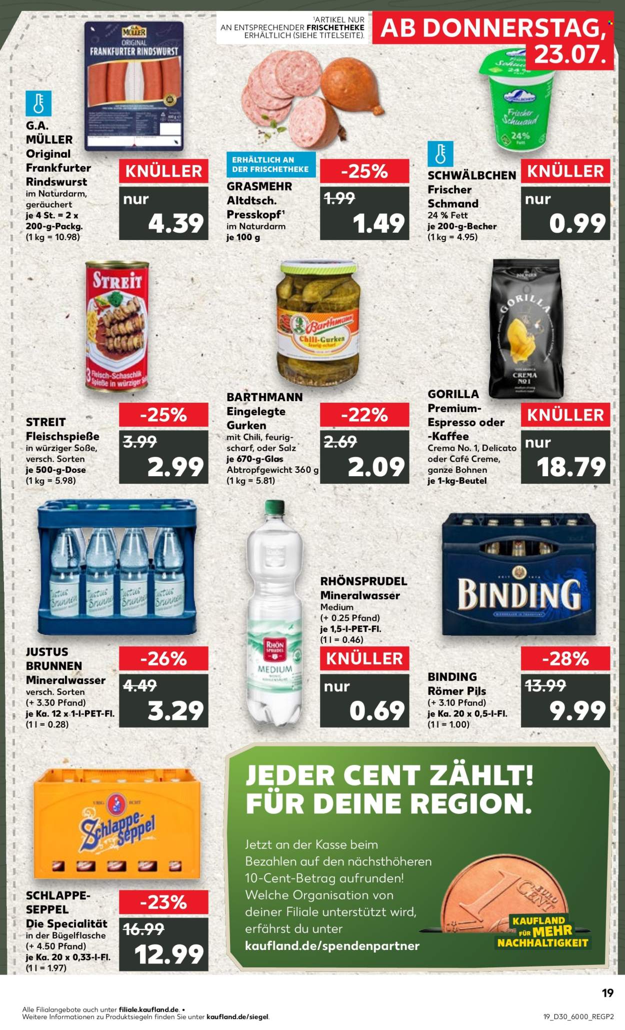 Kaufland Prospekte  - 23.07.2026 - 29.07.2026. Seite 19