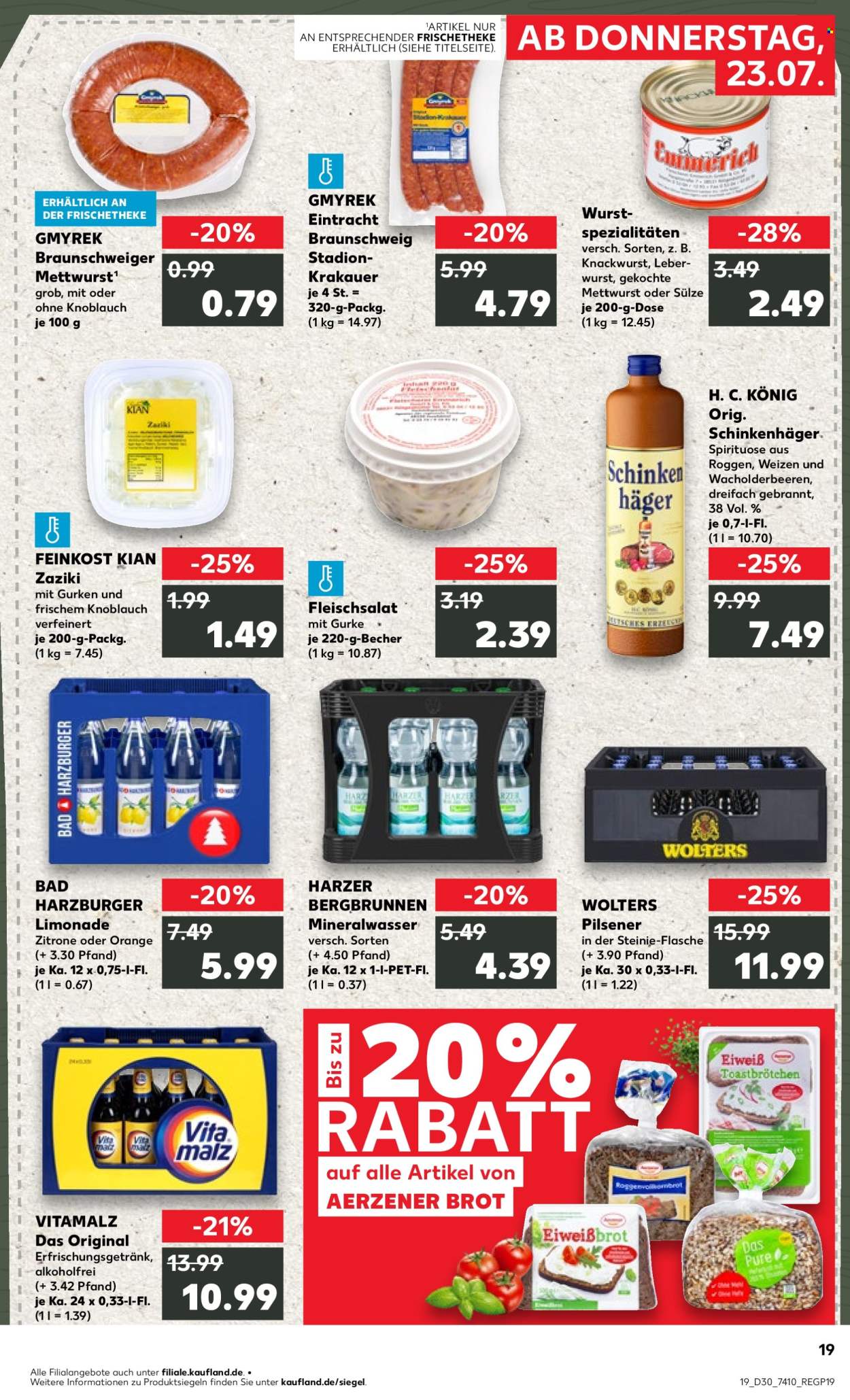 Kaufland Prospekte  - 23.07.2026 - 29.07.2026. Seite 19