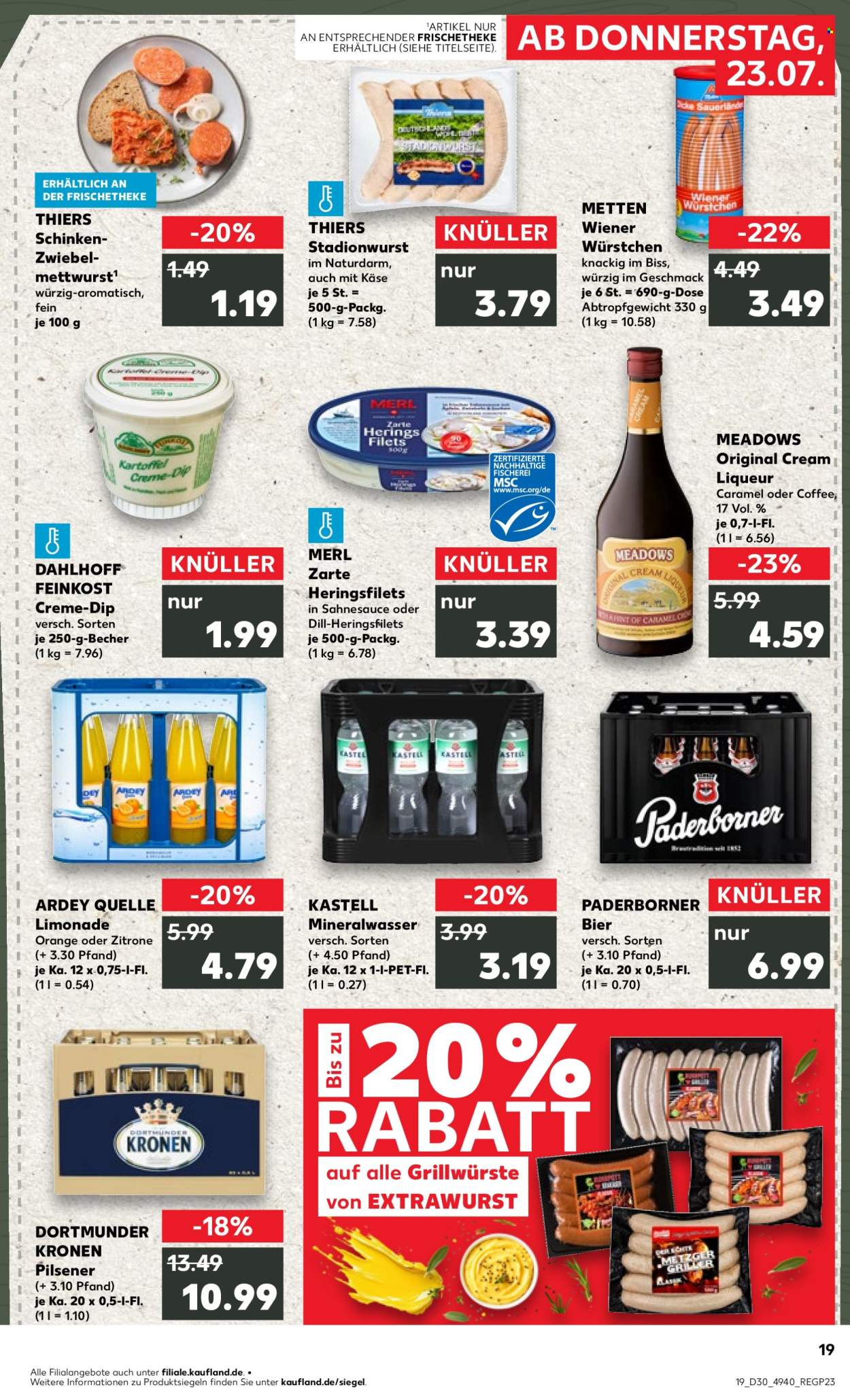 Kaufland Prospekte  - 23.07.2026 - 29.07.2026. Seite 19