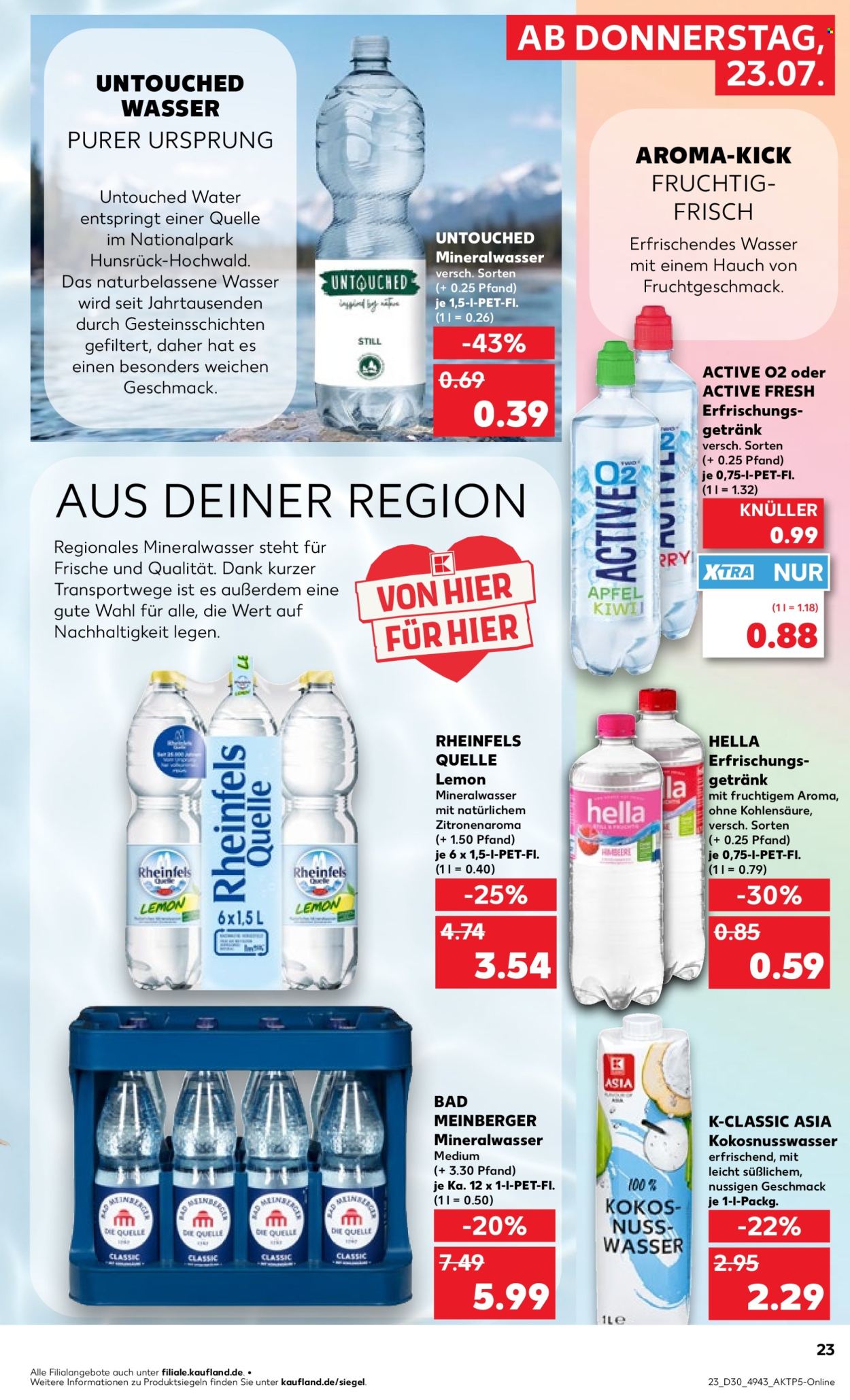 Kaufland Prospekte  - 23.07.2026 - 29.07.2026. Seite 23