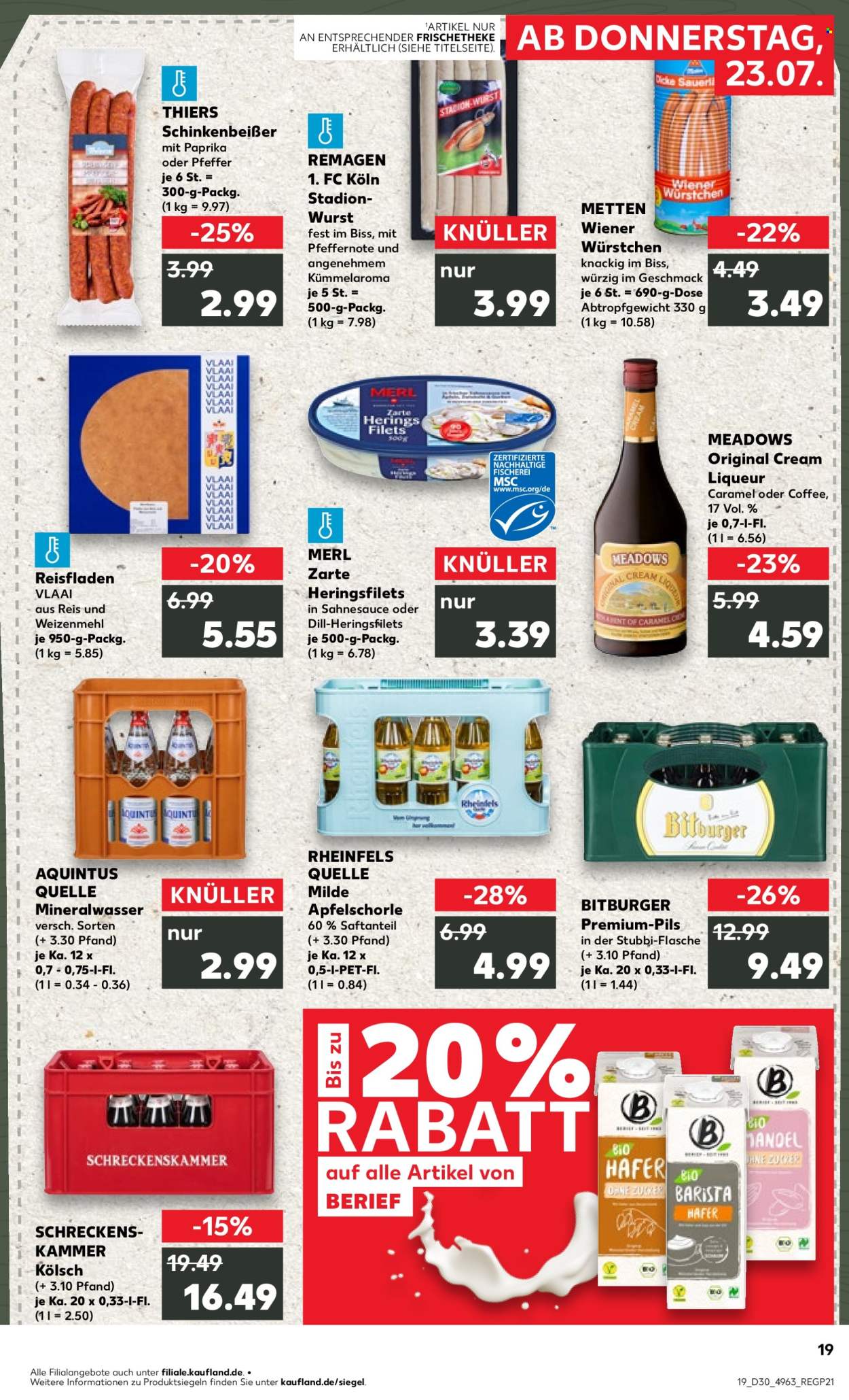 Kaufland Prospekte  - 23.07.2026 - 29.07.2026. Seite 19