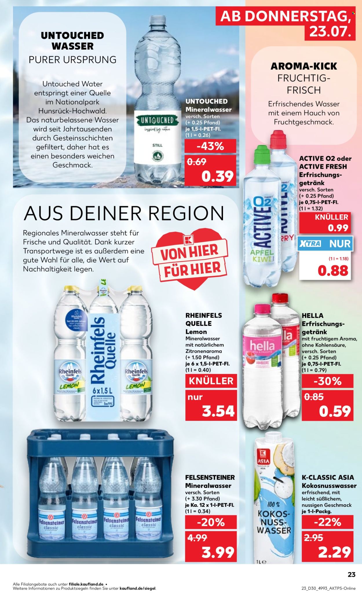 Kaufland Prospekte  - 23.07.2026 - 29.07.2026. Seite 23