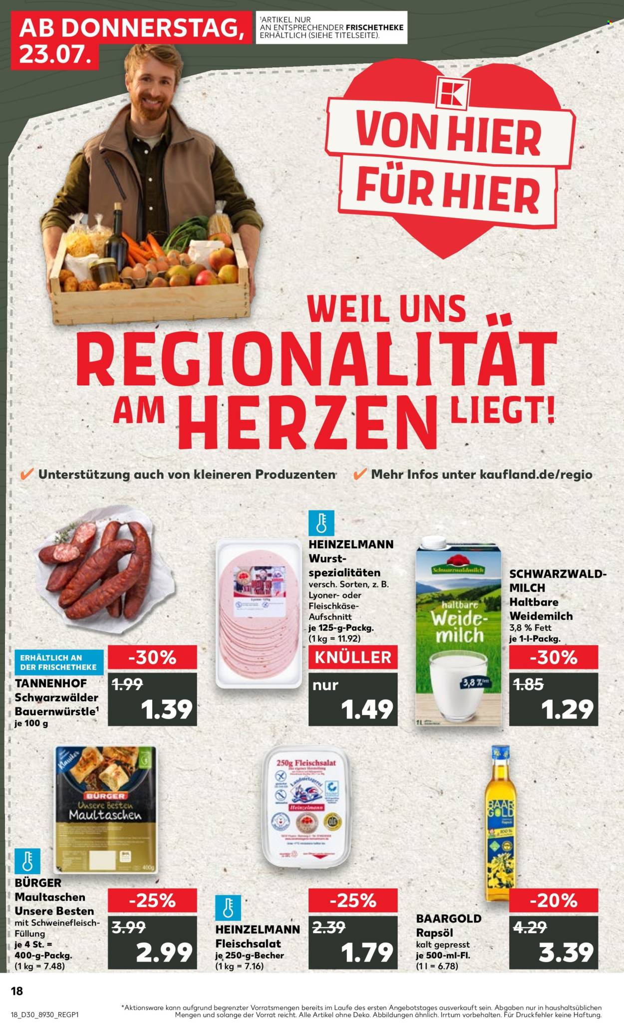 Kaufland Prospekte  - 23.07.2026 - 29.07.2026. Seite 18