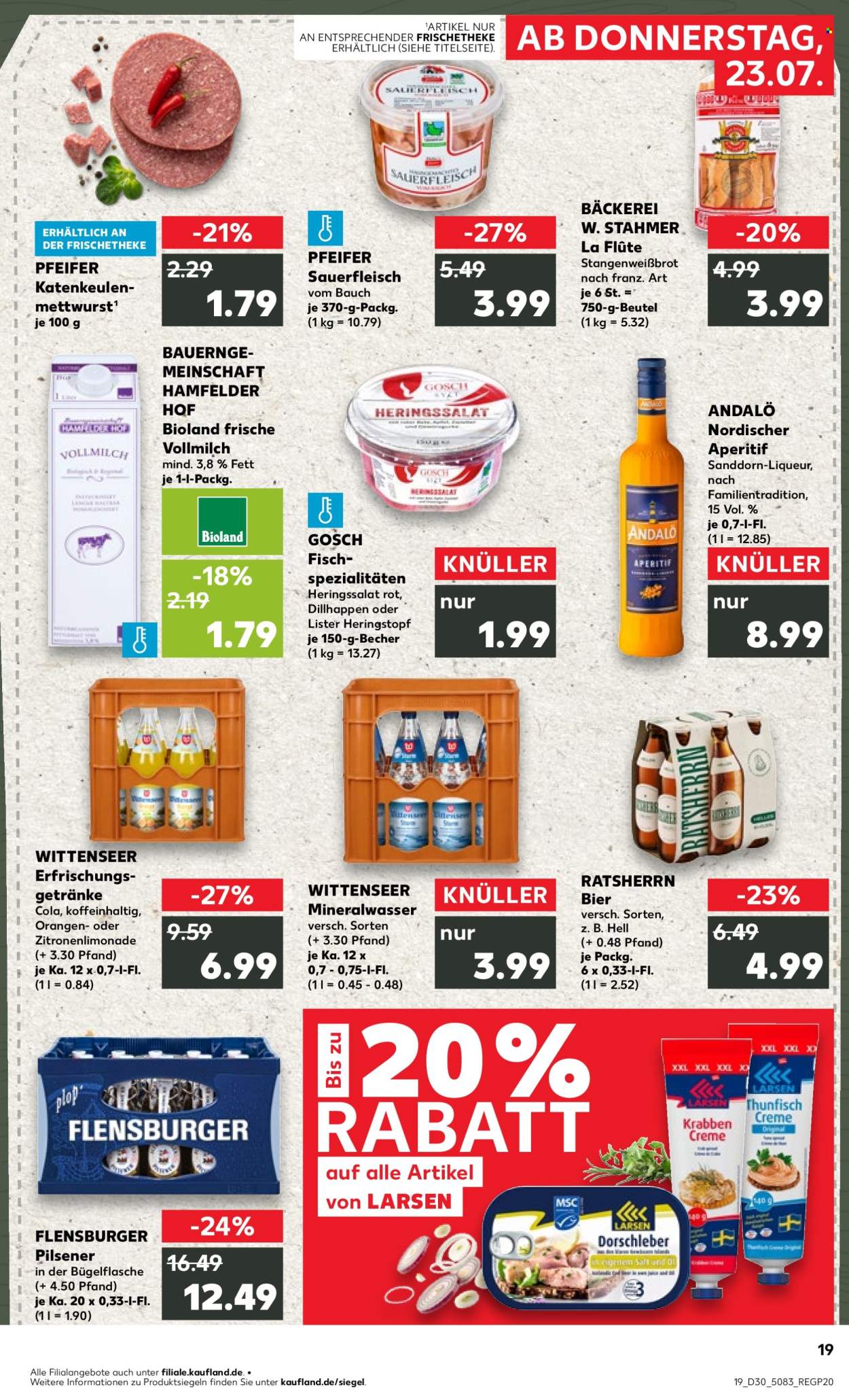 Kaufland Prospekte  - 23.07.2026 - 29.07.2026. Seite 19