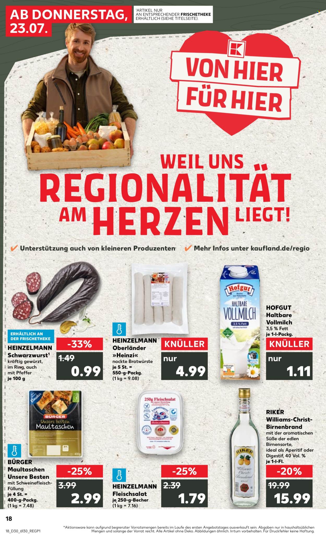 Kaufland Prospekte  - 23.07.2026 - 29.07.2026. Seite 18