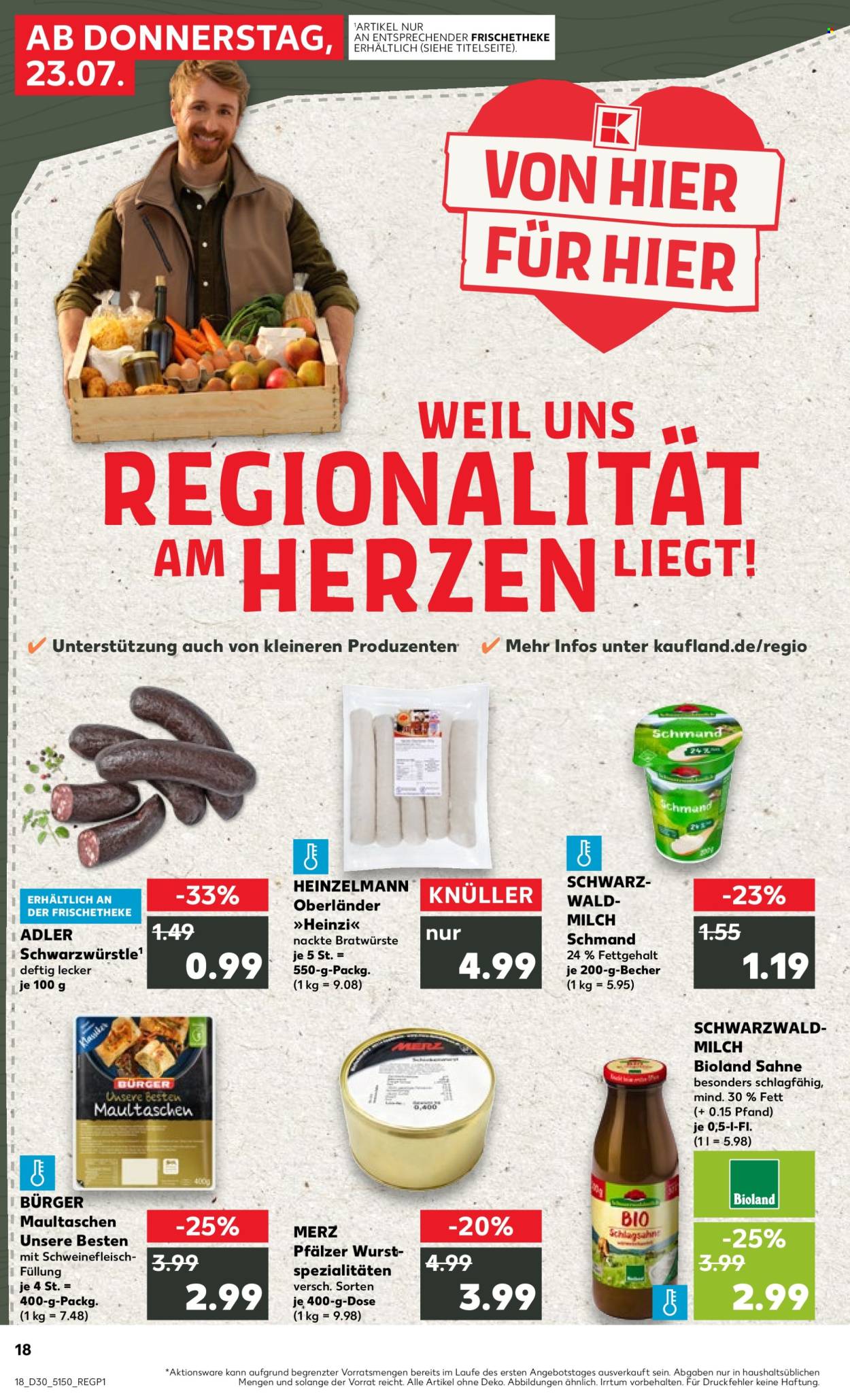 Kaufland Prospekte  - 23.07.2026 - 29.07.2026. Seite 18