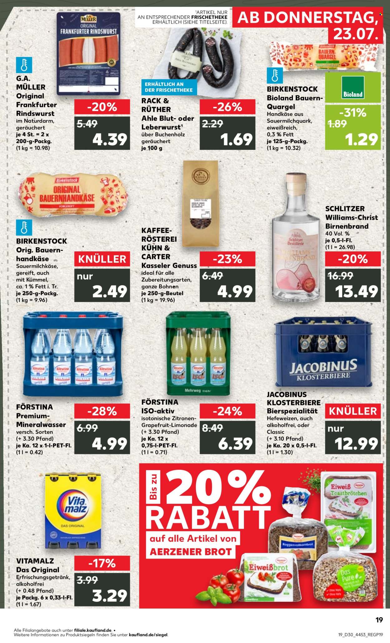 Kaufland Prospekte  - 23.07.2026 - 29.07.2026. Seite 19