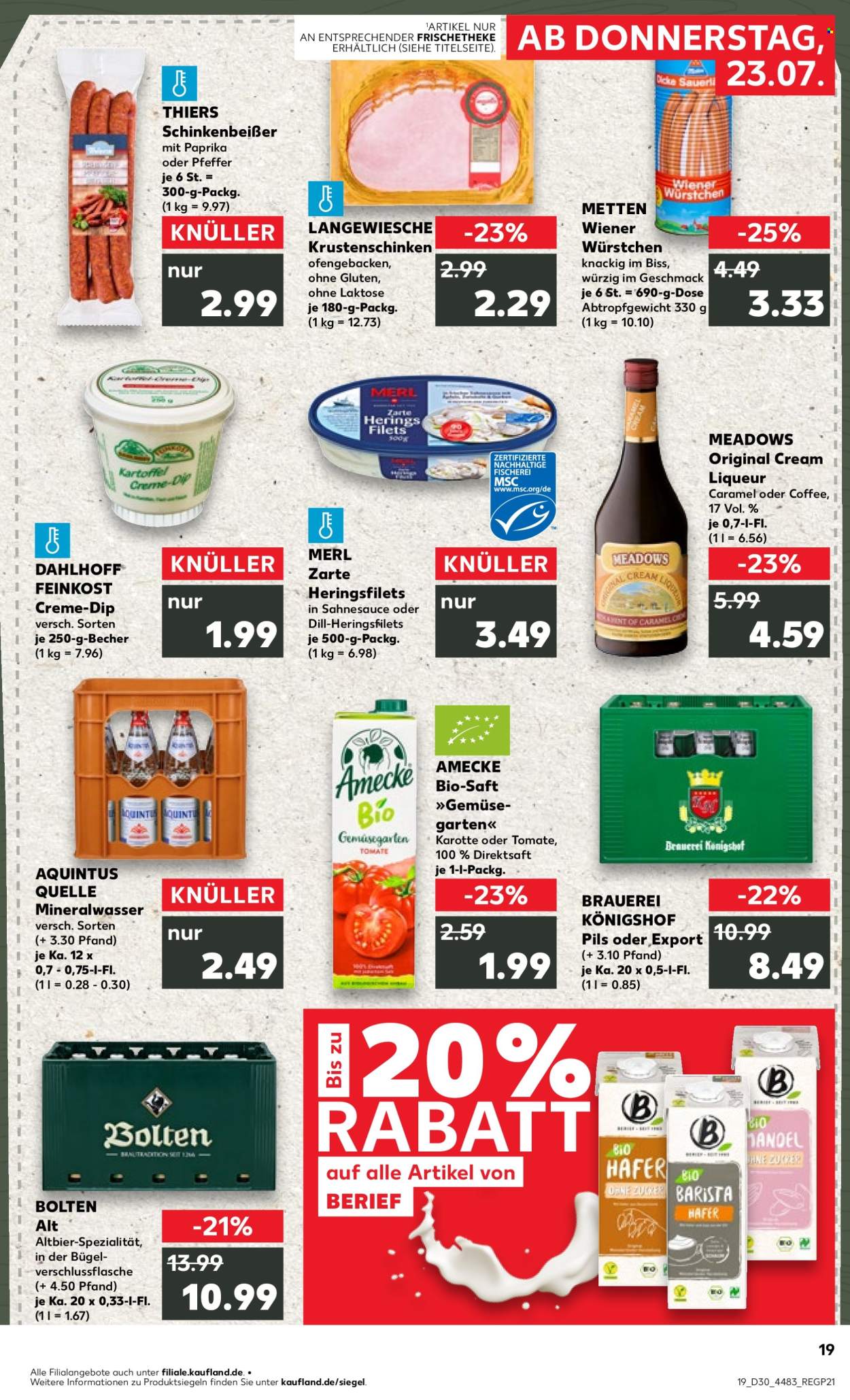 Kaufland Prospekte  - 23.07.2026 - 29.07.2026. Seite 19