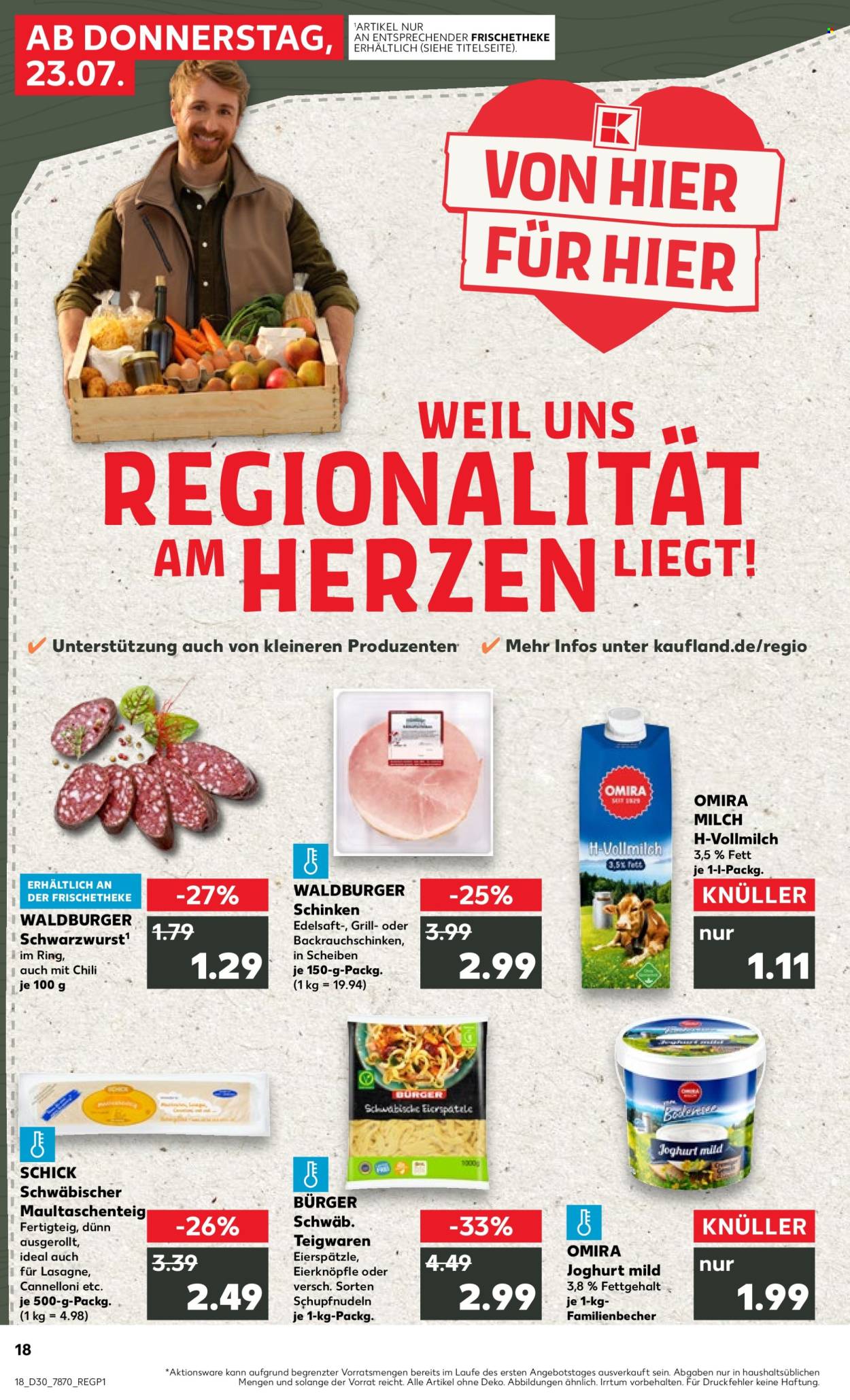 Kaufland Prospekte  - 23.07.2026 - 29.07.2026. Seite 18