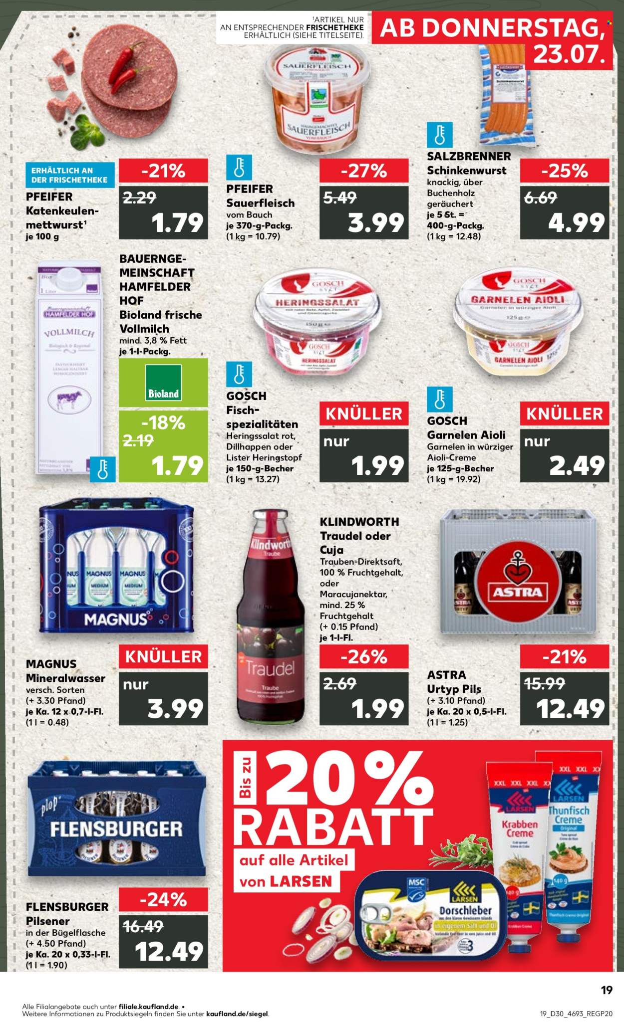 Kaufland Prospekte  - 23.07.2026 - 29.07.2026. Seite 19